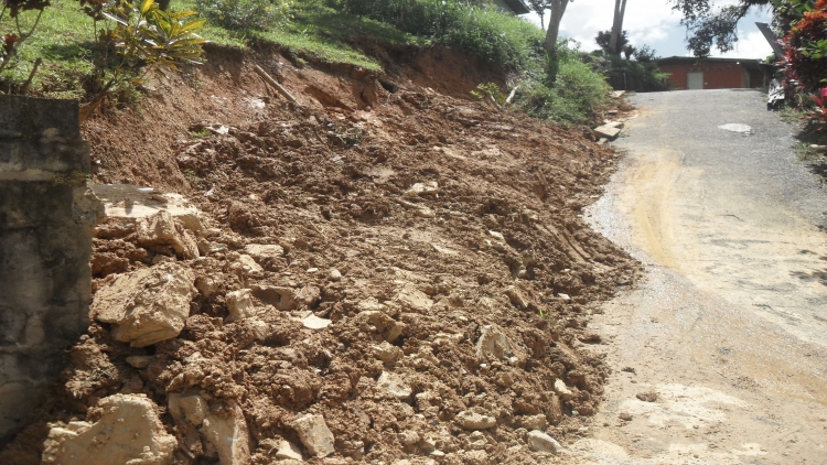 Road, drainage and retaining wall project  - trinidad news