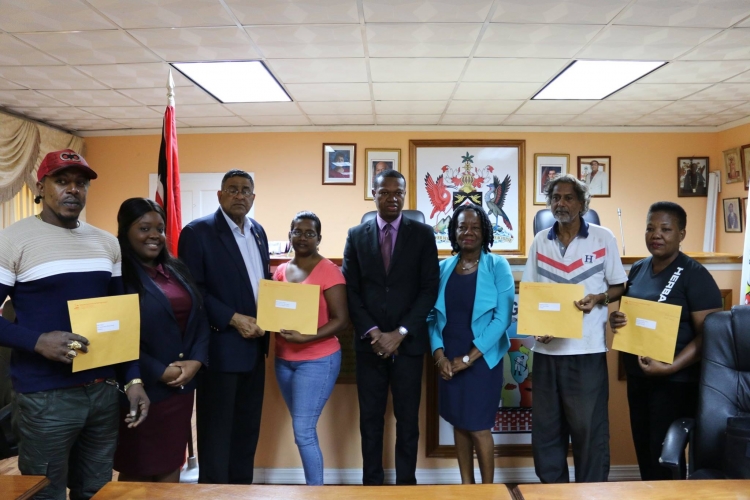 Grants distrubition in the Toco Sangre Grande area - trinidad news