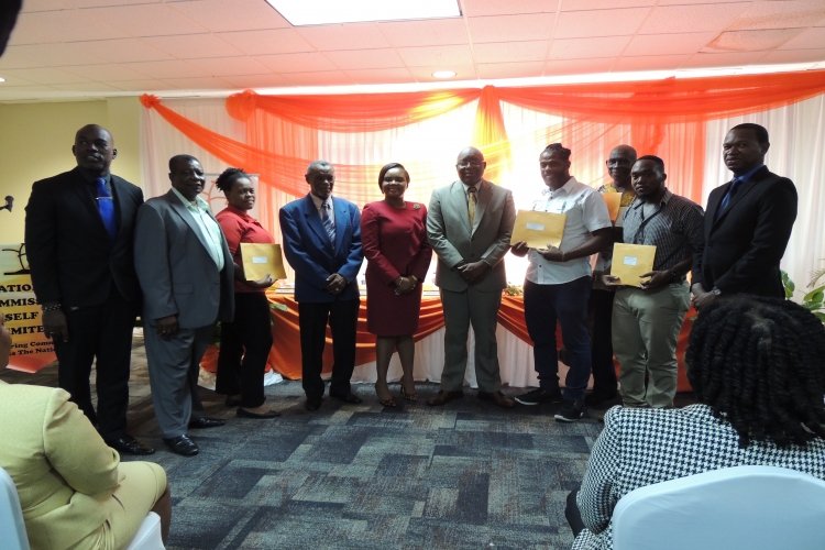 Distribution at Victor E. Bruce Complex Tobago  - trinidad news