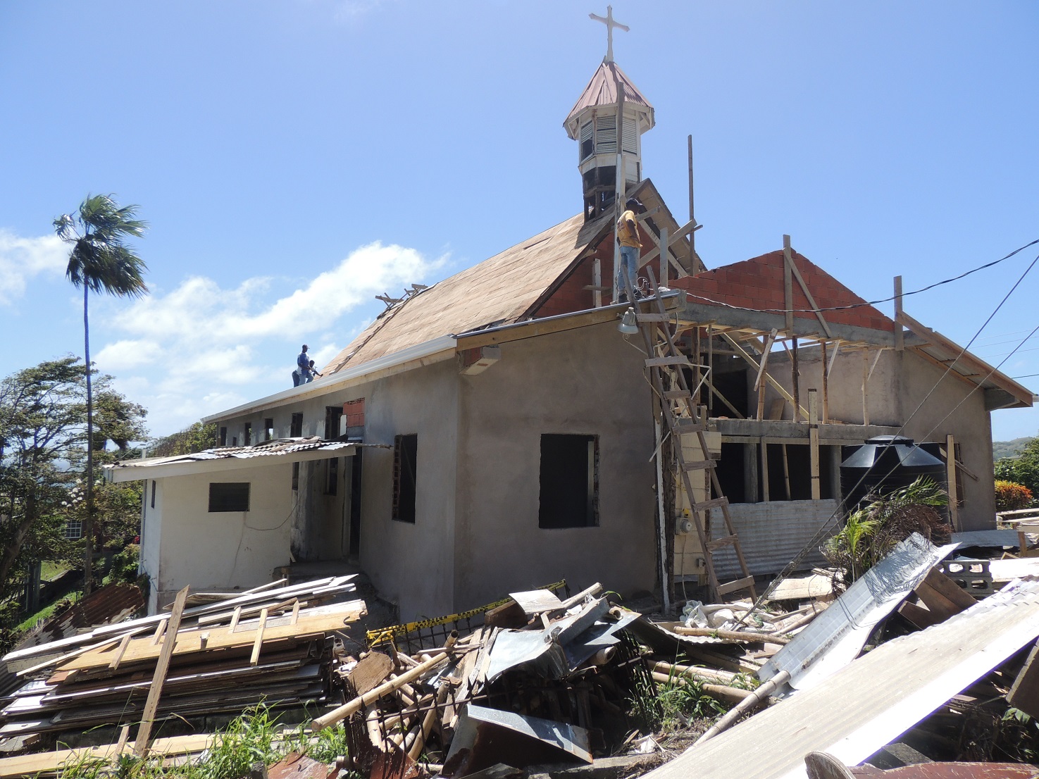 NCSHL St Marys Anglican Church - Tobago - trinidad and tobago government project